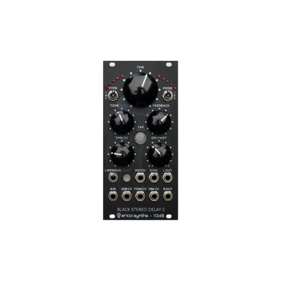 Erica Synths Black Stereo Delay2