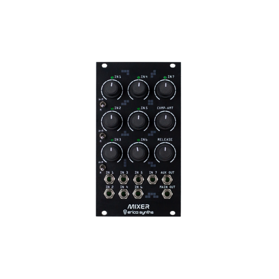 Erica Synths Drum Mixer Black