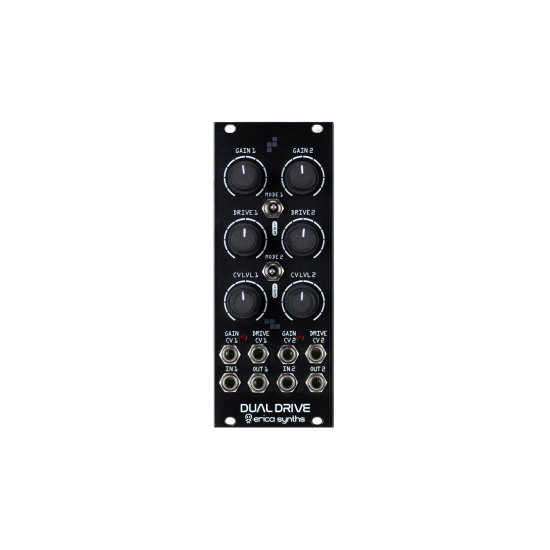 Erica Synths Drum Dual Drive Black