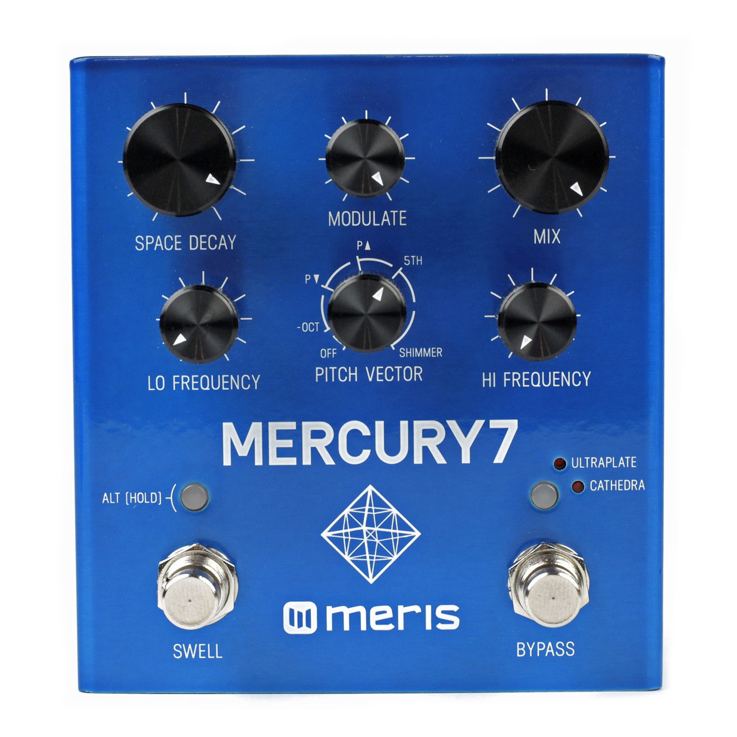 Meris Mercury Pedal 7 Reverb. DSP Reverb. Meris Mercury Pedal. Frequency Pitch.