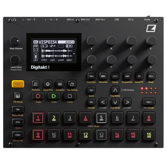 Elektron Digitakt II Digital Synthesizer