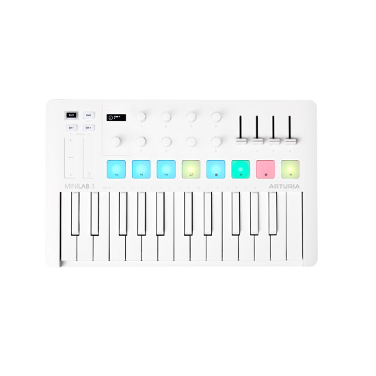 Arturia MiniLab 3 Alpine White