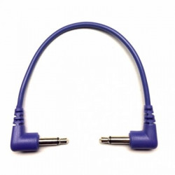 Tendrils Right Angled Eurorack Patch Cable (10cm Indigo) 6 patch
