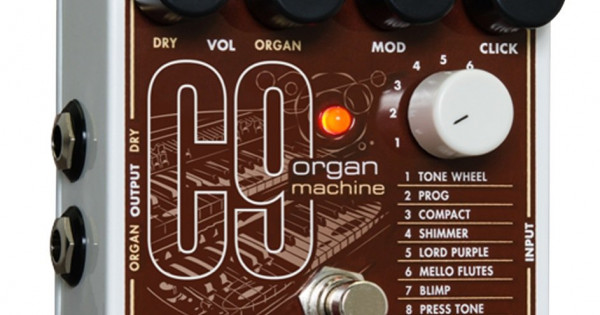 Guitars Can Be Organs! Electro Harmonix C9 Organ Machine 